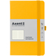 Книга записна А5 125х195 мм клітинка 96 аркушів жовта Partner Axent 8201-08-A, 39766