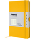 Книга записна А5 125х195 мм клітинка 96 аркушів жовта Partner Axent 8201-08-A, 39766