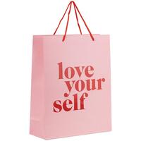 Пакет подарунковий 32x26x10 см паперовий Love your self Axent 8502-29-A, 69568