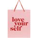 Пакет подарунковий 32x26x10 см паперовий Love your self Axent 8502-29-A, 69568