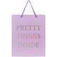Пакет подарунковий 32x26x10 см паперовий Pretty things inside Axent 8502-27-A, 69566