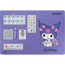 Підкладка настільна 42,5x29 см Kite Kuromi HK23-207, 67401