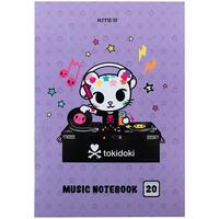 Зошит для нот А4 20 аркушів Kite Tokidoki TK24-404, 67458