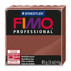 Полімерна глина Fimo Professional шоколадна 85 грам Staedtler, 800477