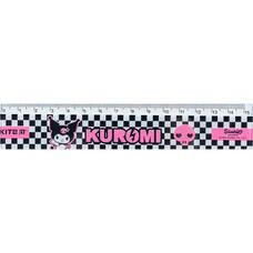 Лінійка пластикова 15 см Kite Kuromi HK24-090-1, 67406