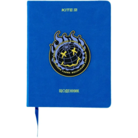 Щоденник шкільний тверда обкладинка PU Kite Happy nation K24-264-1, 67503