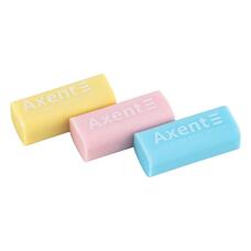 Набір гумок Pastelini в пластиковому боксі 3 штуки Axent 1198-A, 68966