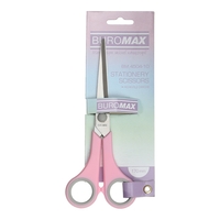 Ножиці офісні Pastel 170 мм гумові вставки в кільцях Buromax BM.4504-10, 900456
