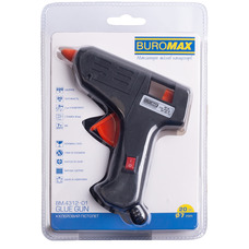 Клейовий пістолет 7 мм 20W Buromax BM.4312-01, 968531