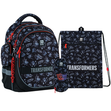 Рюкзак з наповненням пенал сумка для взуття Kite Transformers SETTF24-700M, 67213
