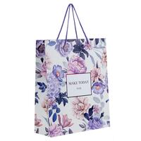 Пакет подарунковий 32x26x10 см паперовий Violet Whispers Axent 8502-33-A, 73594