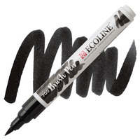 Пензель-ручка акварельна Royal Talens Ecoline Brushpen чорна (700), 11507000