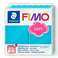Полімерна глина Fimo Soft мятна 57 грам Staedtler, 802039
