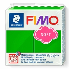 Полімерна глина Fimo Soft тропічна зелена 57 грам Staedtler, 802053