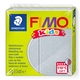 Полімерна глина Fimo Kids срібна з блискітками 42 грама Staedtler, 8030812
