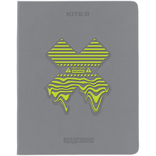 Щоденник шкільний мяка обкладинка PU Kite Safe Distance K24-283-4, 67515