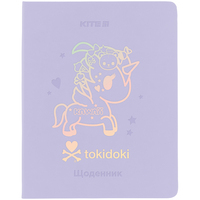 Щоденник шкільний мяка обкладинка PU Kite tokidoki TK24-283, 67518