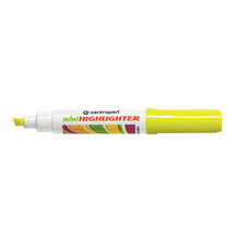 Маркер Fax mini клиноподібний жовтий Centropen 8052/05, 27699