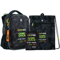 Рюкзак з наповненням пенал сумка для взуття Kite Game Over SETK24-531M-6, 67194