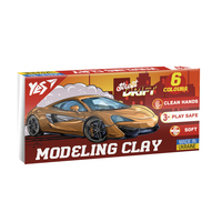 Пластилін 6 кольорів 120 грам Drift King YES, 540654
