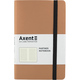 Книга записна А5 125х195 мм клітинка 96 аркушів золотиста Partner Soft Axent 8206-35-A, 36939