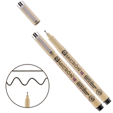 Лінер чорний Sakura PIGMA Micron 0,6 мм XSDK10#49, 323308