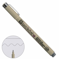 Лінер сірий Sakura PIGMA Micron 0,6 мм XSDK10#44, 333703