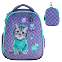 Рюкзак шкільний каркасний Kite Education Studio Pets SP25-555S-2, 69806