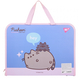 Папка-портфель А4 FC на блискавці з тканинними ручками Pusheen YES, 492317