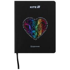 Щоденник шкільний мяка обкладинка PU Kite Love is K25-283-3, 71169