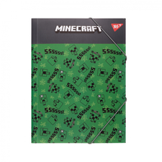 Папка на гумках А4 Minecraft Creepers Yes, 492214