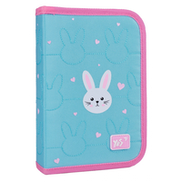 Пенал 1 відділення 2 відвороти Funny Bunny HP-04 Yes, 533625