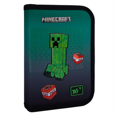 Пенал 1 відділення 2 відвороти Minecraft Icons HP-04 Yes, 533633