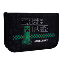 Пенал 1 відділення 2 відвороти Minecraft Time HP-04 Yes, 533631