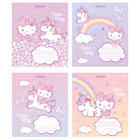 Зошит шкільний 12 аркушів коса лінія Kite Hello Kitty HK24-235-1, 68130
