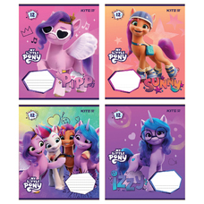 Зошит шкільний 12 аркушів коса лінія Kite My Little Pony LP24-235, 68129