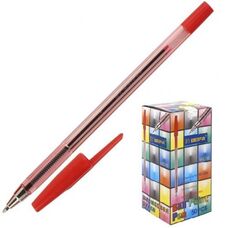 Ручка кулькова червона Beifa AA927-RED, 706516