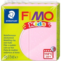 Полімерна глина Fimo Kids рожева перламутрова 42 грама Staedtler, 8030206
