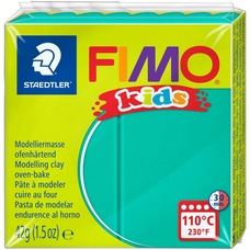 Полімерна глина Fimo Kids зелена 42 грама Staedtler, 80305