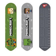 Закладка пластикова 2D Minecraft Creeper Yes, 708130