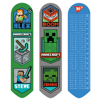 Закладка пластикова 2D Minecraft Heroes Yes, 708129