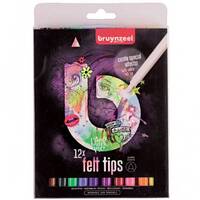 Фломастери 11 кольорів та 1 спеціальний Bruynzeel, 60224112