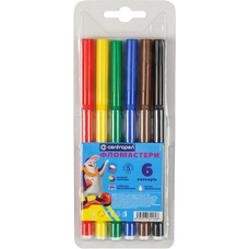 Фломастери 6 кольорів Centropen 7790/06, 01458