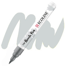 Пензель-ручка акварельна Royal Talens Ecoline Brushpen сірий золотий світлий (738), 11507380