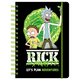 Щоденник-планер на спіралі тверда обкладинка Kite Rick and Morty RM23-438, 65805