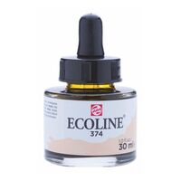 Фарба акварельна рідка Ecoline (374) рожево-бежева 30 мл Royal Talens, 11253741