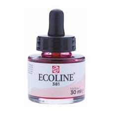 Фарба акварельна рідка Ecoline (381) пастельна червона 30 мл Royal Talens, 11253811