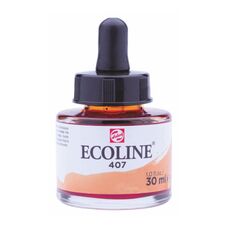 Фарба акварельна рідка Ecoline (407) вохра темна 30 мл Royal Talens, 11254071