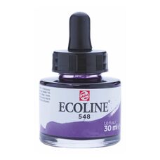 Фарба акварельна рідка Ecoline (548) синьо-фіолетова 30 мл Royal Talens, 11255481