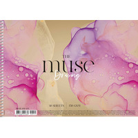 Альбом для малювання А4 30 аркушів спіраль 150 г/м2 Muse Школярик, 224665